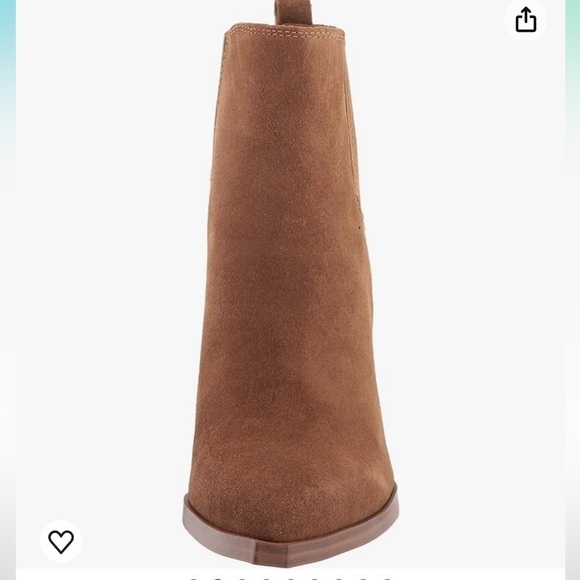 Marc Fisher Gadri suede pointed toe slip on booties Sz 7 M - Picture 4 of 16